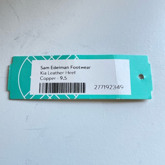 Sam Edelman Kia Leather Heeled Sandal Velvet Size 9.5 NWT - Picture 14 of 15